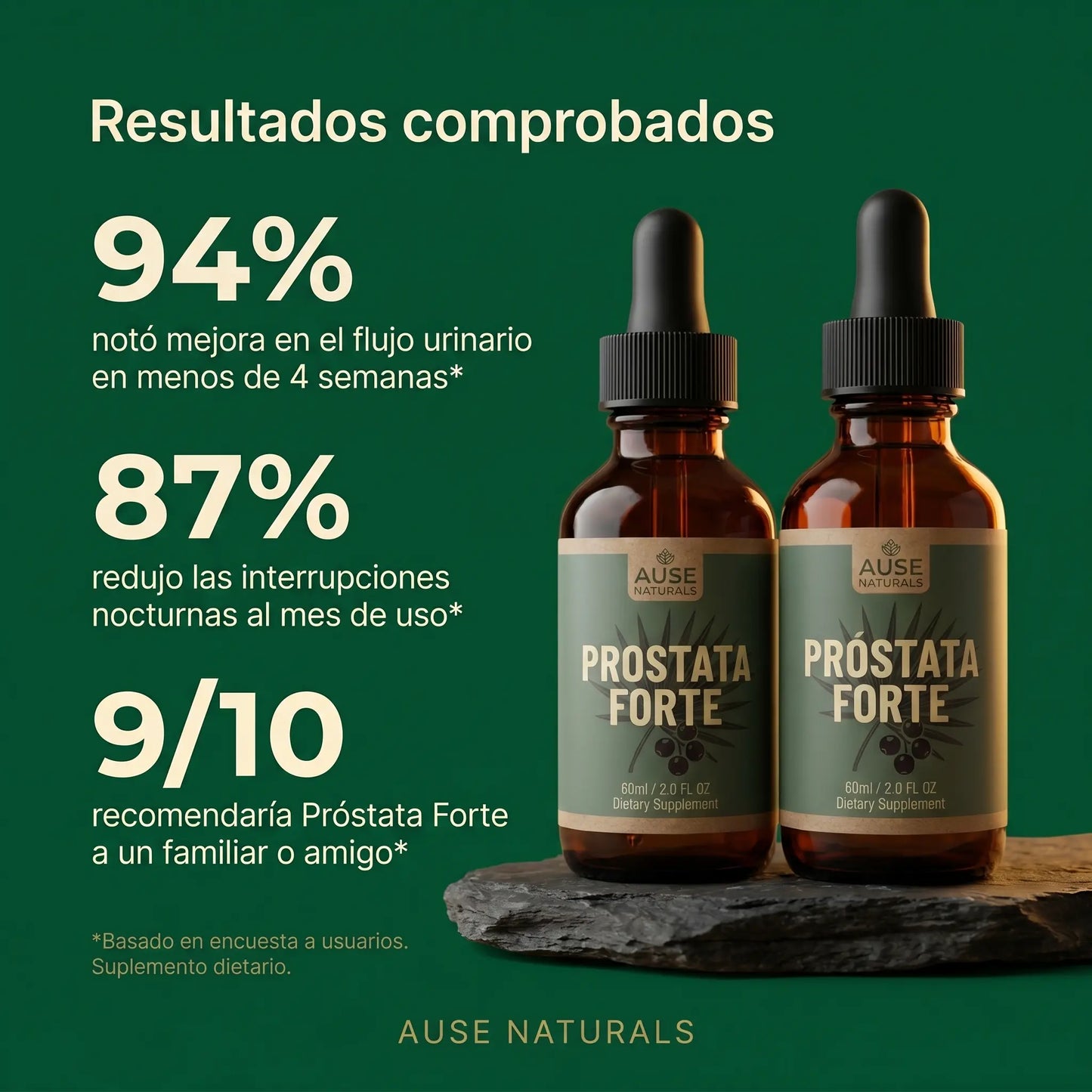 Próstata Forte | Mejora el flujo, reduce la inflamación y recuperá tus noches