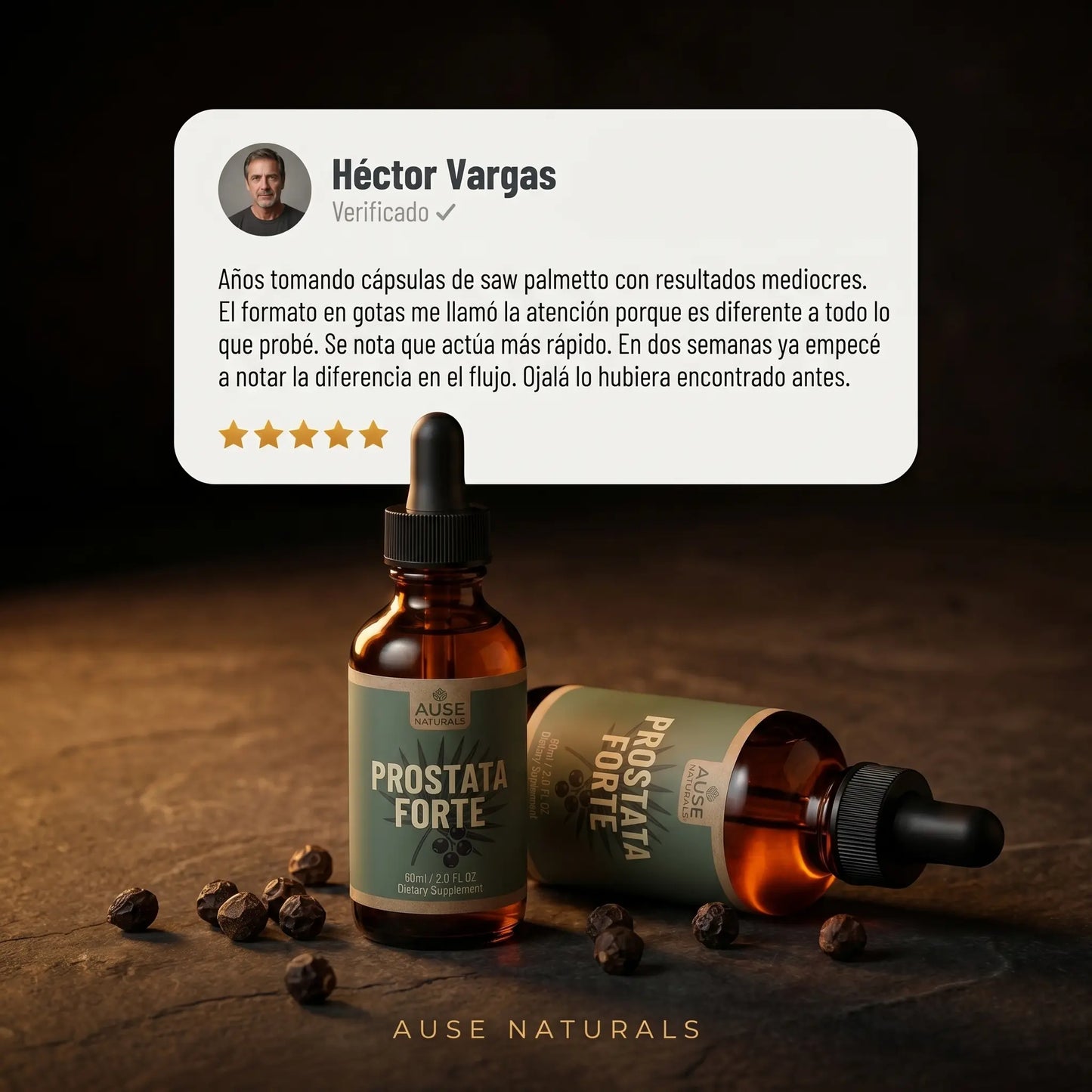 Próstata Forte | Mejora el flujo, reduce la inflamación y recuperá tus noches
